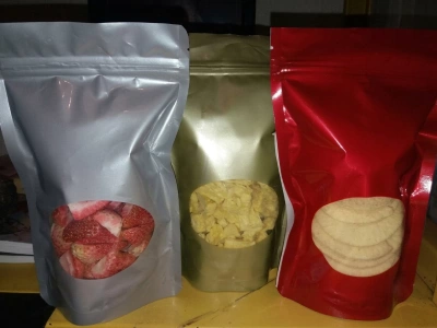 Frutas liofilizadas