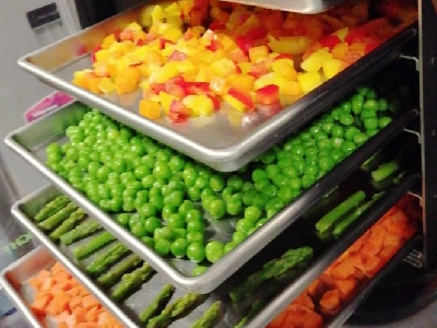 Verduras liofilizadas